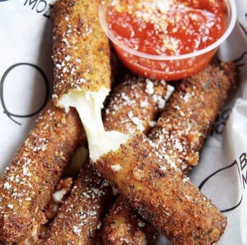 Big Mozz Sticks® Premium Mozzarella Sticks Perspective: top