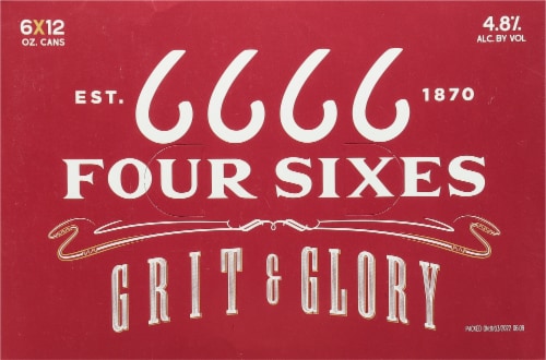 6666 Grit & Glory Hazy IPA Perspective: top