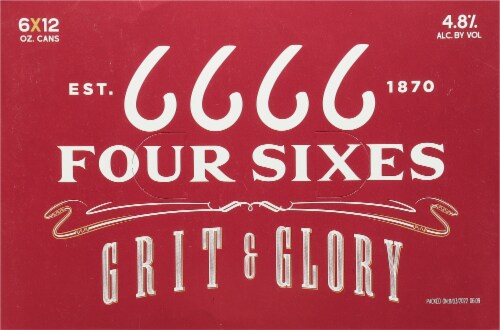 6666 Grit & Glory Hazy IPA Perspective: top