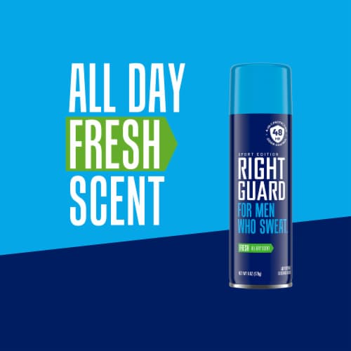 Right Guard® Sport Fresh Antiperspirant Deodorant Perspective: top