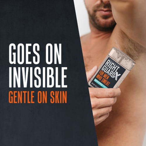 Right Guard Xtreme Defense Men's Antiperspirant Deodorant Gel Arctic Refresh Perspective: top