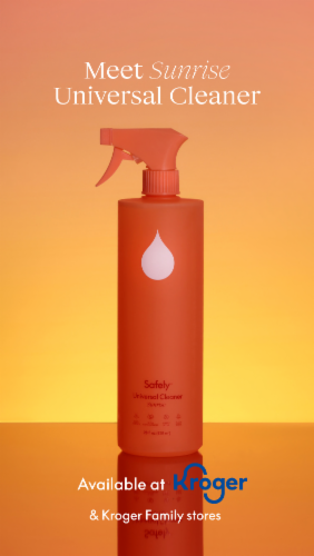 Safely™ Sunrise Universal Cleaner Perspective: top