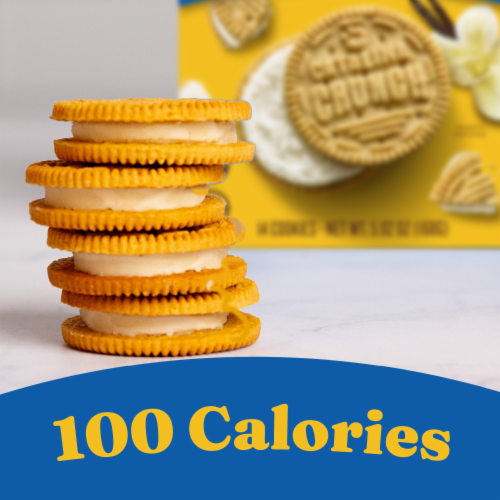 Catalina Crunch® Vanilla Creme Sandwich Cookies Perspective: top