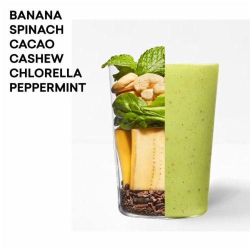 Daily Harvest Mint + Cacao Smoothie Perspective: top