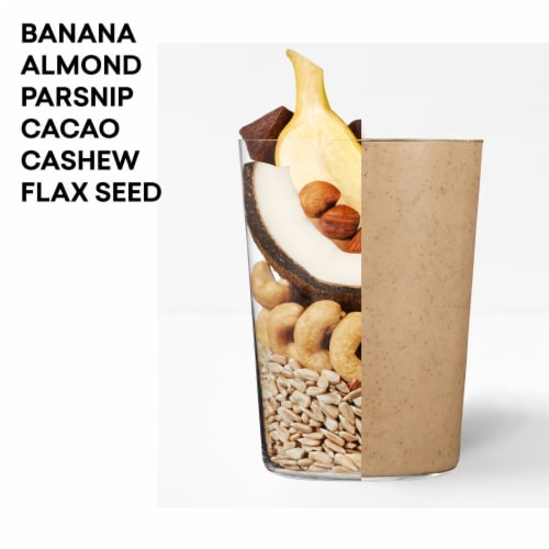 Daily Harvest Banana + Almond Smoothie Perspective: top