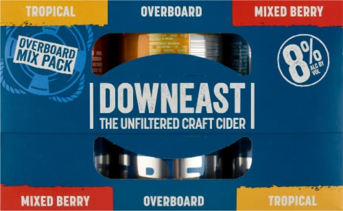 Downeast Craft Cider Variety Pack Perspective: top