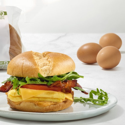 Hero™ Classic Burger Buns Perspective: top