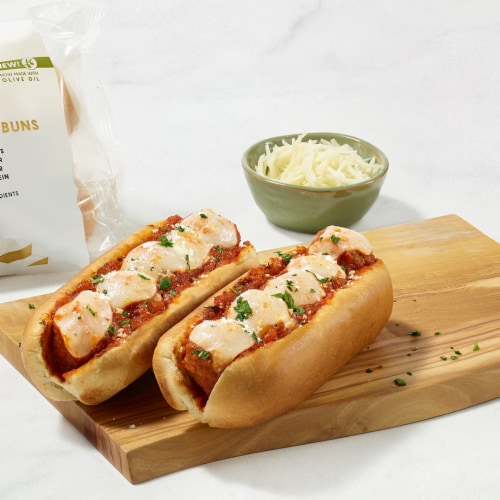 Hero™ Classic Hot Dog Buns Perspective: top