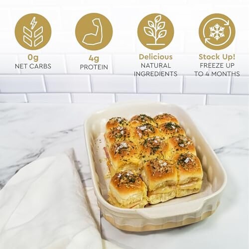 Hero™ Hawaiian Rolls Perspective: top