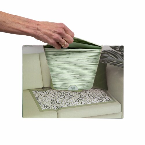 Flourish Disposable Underpad Fluff 24X36 BINAUPSGV025 25 pads Perspective: top