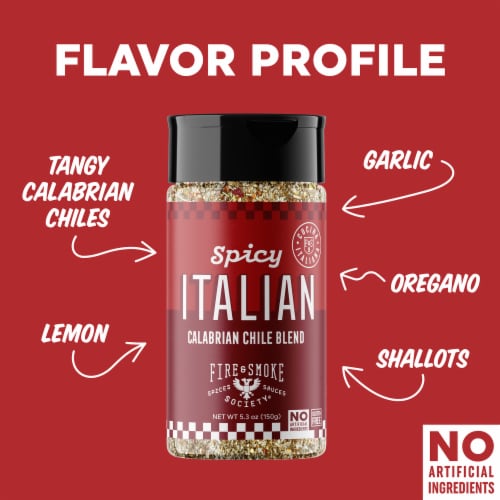 Fire & Smoke Society® Spicy Italian Calabrian Chile Blend Perspective: top