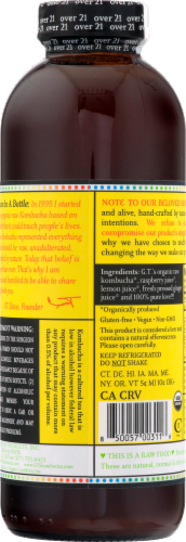 GT's Living Foods Synergy Organic Trilogy Kombucha Perspective: top