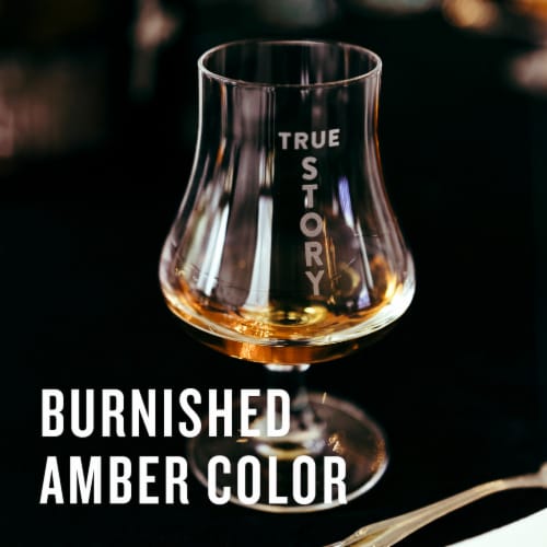 True Story Finished in White Moscatel Casks Kentucky Straight Bourbon Whiskey Perspective: top