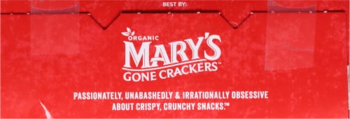 Organic Mary's Gone Crackers™ Original Crackers Perspective: top