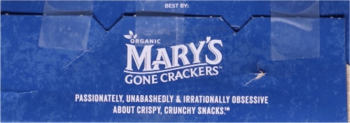 Organic Mary's Gone Crackers™ Super Seed Classic Crackers Perspective: top