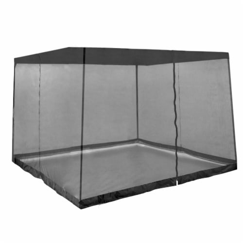 Z Shade 10 x 10 Screenroom Shade Attachment for 13 x 13 Gazebo Tent Black 1 Piece Foods Co