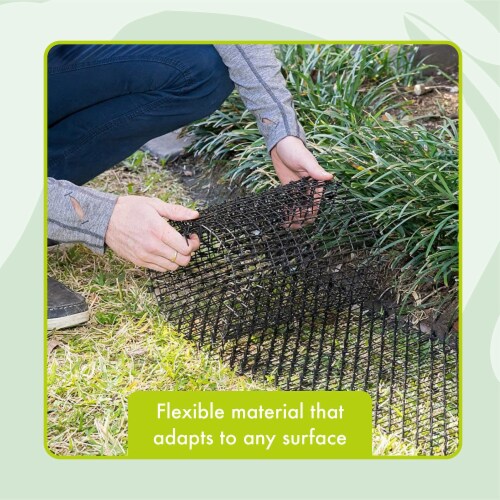 Homarden 6.5ft Black Cat Scat Mat - Repellent, Deterrent & Spikes Perspective: top