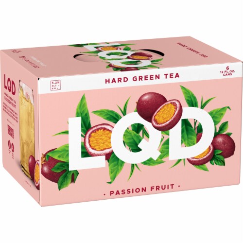 LQD Creative Liquids Passion Fruit Hard Green Tea Perspective: top