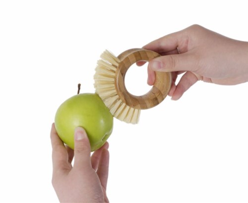 Full Circle The Ring™ Vegetable Scrub Brush Perspective: top