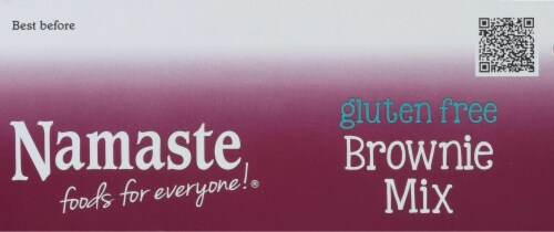 Namaste Foods Gluten Free Brownie Mix Perspective: top