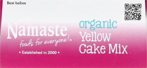 Namaste Foods Organic Yellow Cake Mix Perspective: top