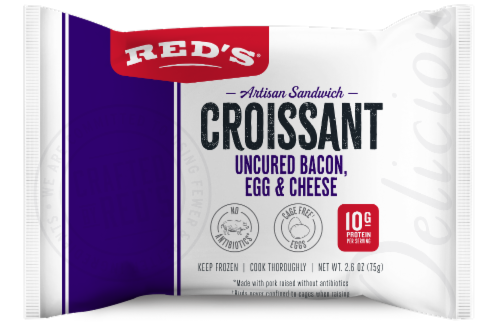 Red's® Bacon Egg & Cheese Croissant Perspective: top