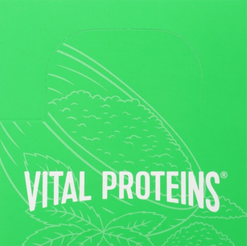 Vital Proteins Matcha Collagen Packets Perspective: top