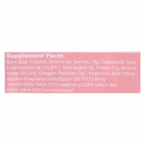 Vital Proteins® Strawberry Lemon Protein Powder Perspective: top