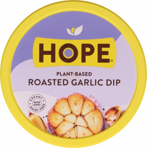 Hope® Roasted Garlic Cashew & Almond Nut Dip 8 oz Perspective: top