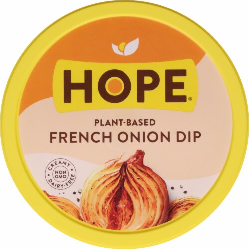 Hope Foods® Cashew & Almond French Onion Dip 8 oz Perspective: top