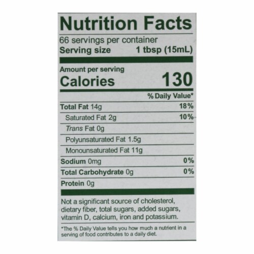 California Olive Ranch Extra Virgin Olive Oil - Case of 6 - 33.8 fl oz. Perspective: top