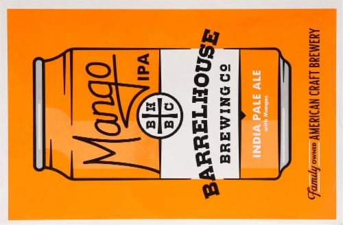 BarrelHouse Brewing Co Mango IPA Perspective: top