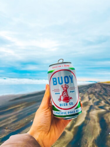 Buoy Beer Co. Pacific Pale Ale Perspective: top