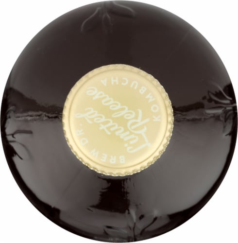 Brew Dr.® Love Organic Kombucha Bottle Perspective: top