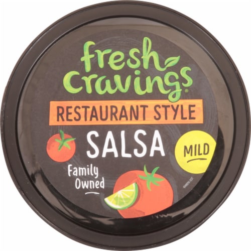 Fresh Cravings® Restaurant Style Mild Salsa Perspective: top