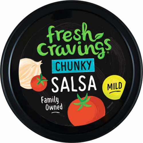 Fresh Cravings® Mild Chunky Salsa Perspective: top