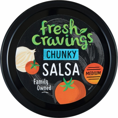 Fresh Cravings® Medium Chunky Salsa Perspective: top