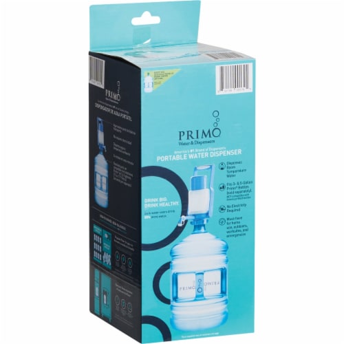 Primo® Water Manual Pump - Baby Blue Perspective: top