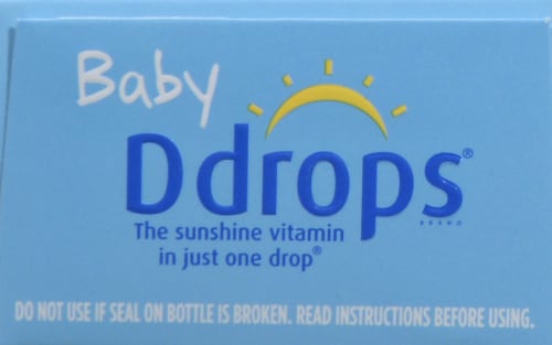 Baby Ddrops Vitamin D3 400IU Liquid Perspective: top