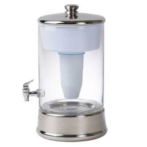 ZeroWater® Ready-Pour Glass Dispenser Perspective: top