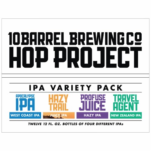 10 Barrel Brewing Co. Beer Box Perspective: top