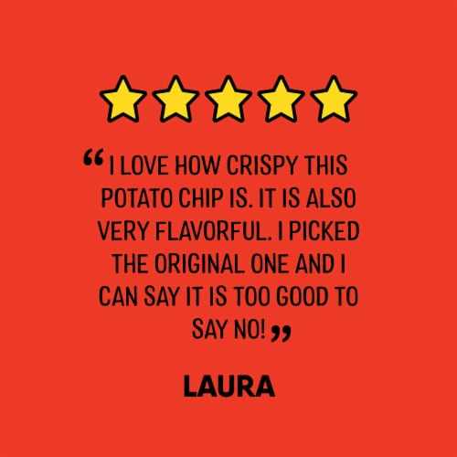 The Good Crisp™ Company Original Potato Crisps Perspective: top