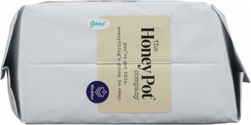 The Honey Pot® Incontinence Organic Cotton Non Herbal Nighttime Pads Perspective: top