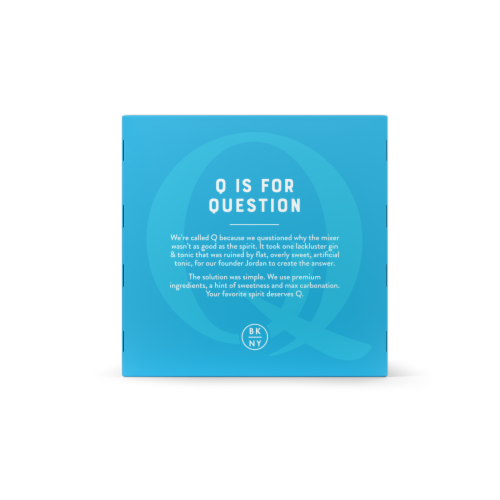 Q Club Soda Perspective: top