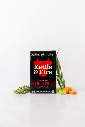 Kettle & Fire Classic Beef Bone Broth Perspective: top