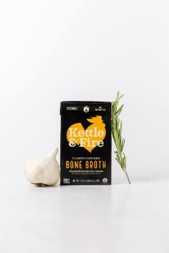 Kettle & Fire Classic Chicken Bone Broth Perspective: top