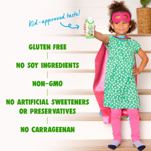 Orgain Organic Kids 8g Protein Nutritional Shake Drink, Chocolate Perspective: top