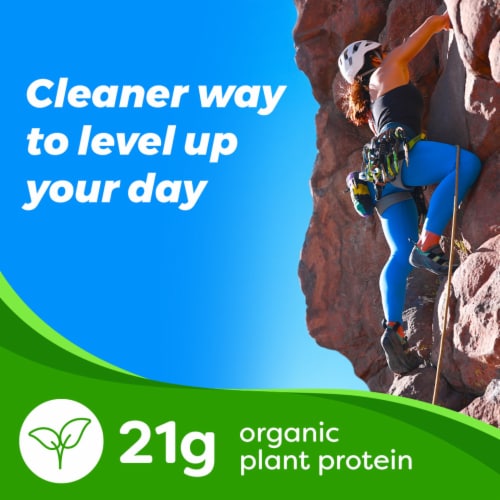 Orgain Organic Vegan 21g Protein Powder, Vanilla Bean Perspective: top