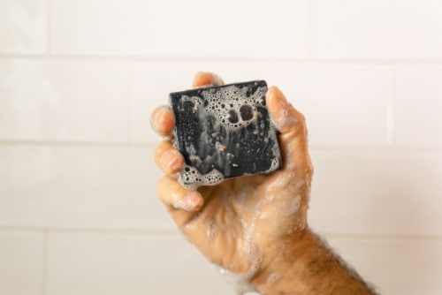 Dr Squatch® Fresh Falls Men's Natural Soap Perspective: top