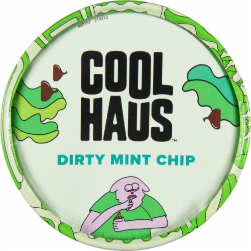 Coolhaus™ Dirty Mint Chip Ice Cream Pint Perspective: top
